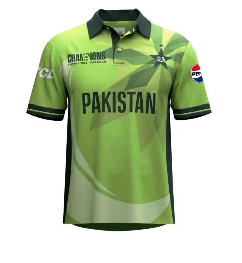 Pakistan Champions Trophy 2025 Cricket Jersey – Official Supporters Edition