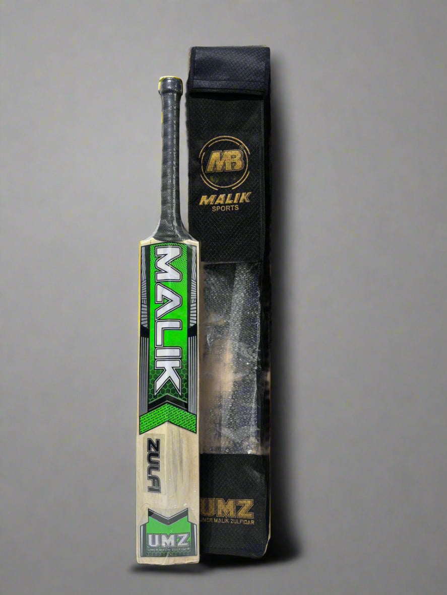 MB Malik Zulfi Cricket Bat – Premium Grade Willow