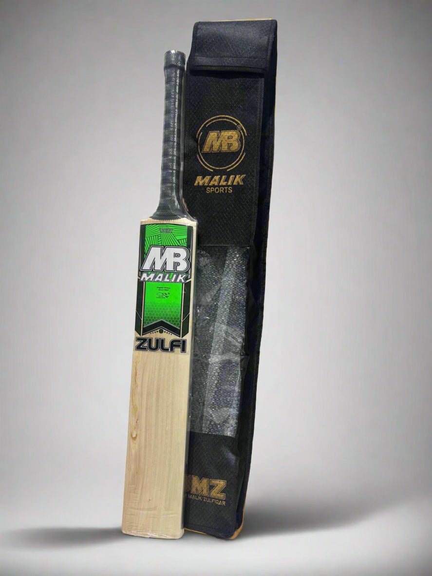 MB Malik Zulfi Cricket Bat – Premium Grade Willow