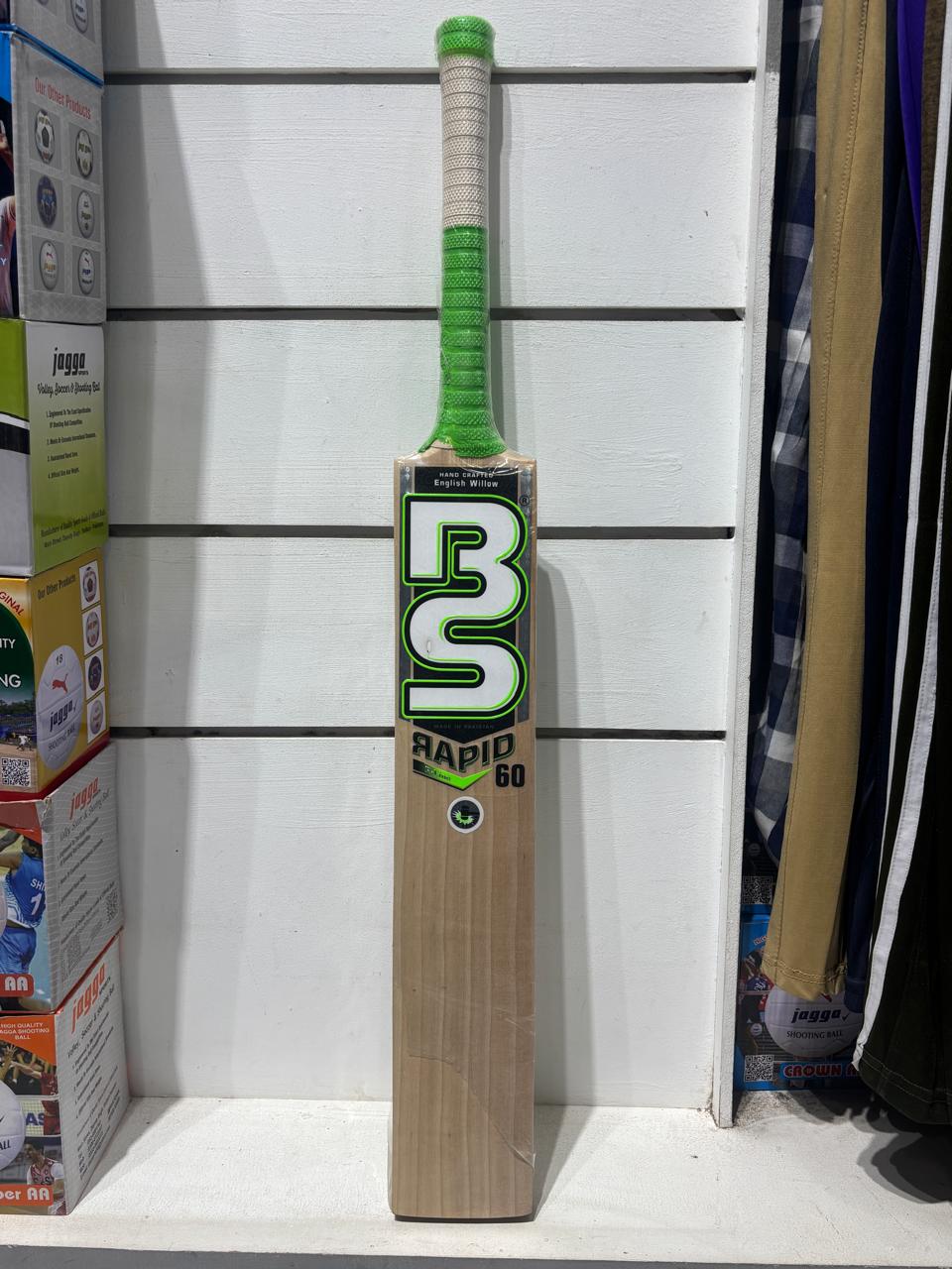 BS Rapid 60 English Willow Cricket Bat – Power & Precision