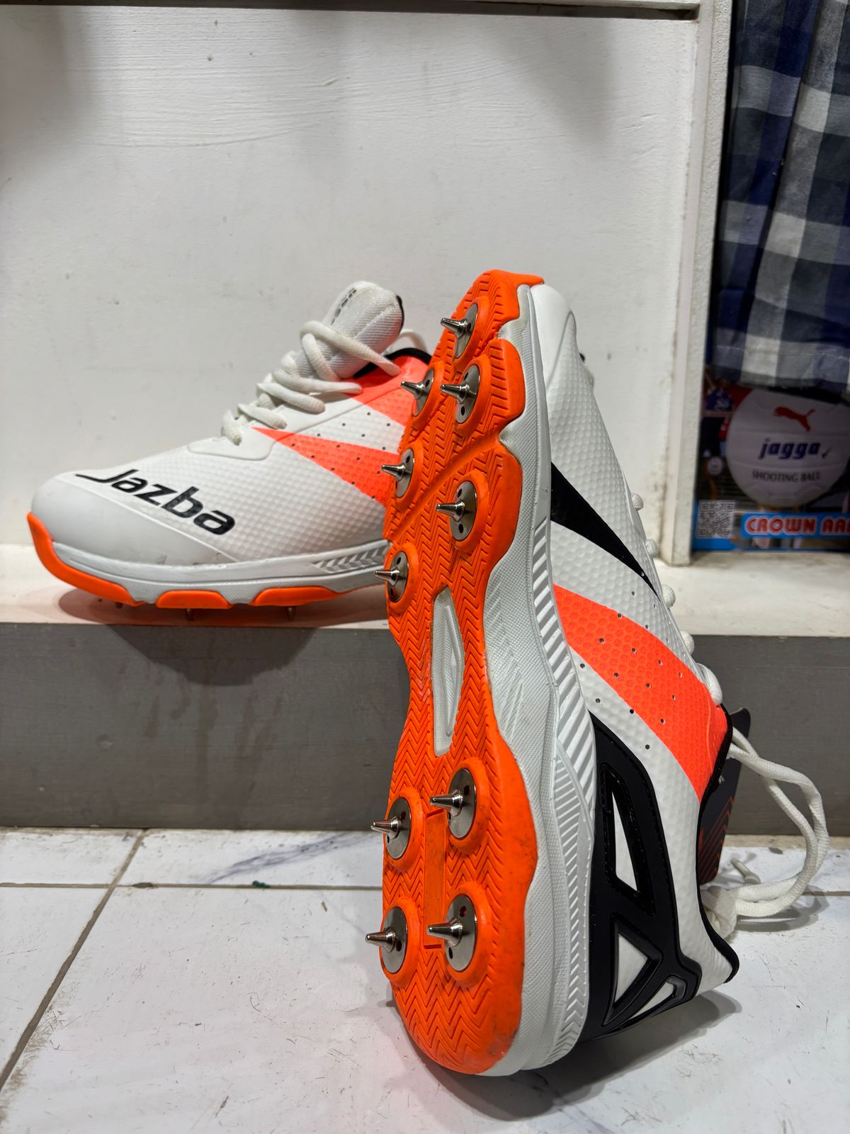 Jazba Cricket Spike Shoes – High-Performance Cleats for Ultimate Grip & Comfort