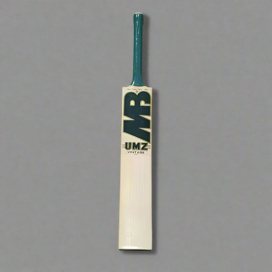 MB UMZ Vintage Edition Cricket Bat – Classic Green Grip